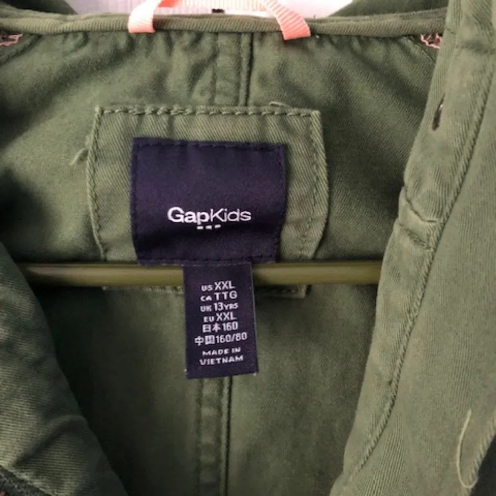 Gap Kids Jacket Green Size XXL